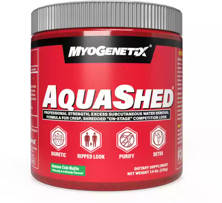 MYOGENETIX AQUASHED 225g (7.9 Oz.  45 Servings) Havana Club Mojito Flavour