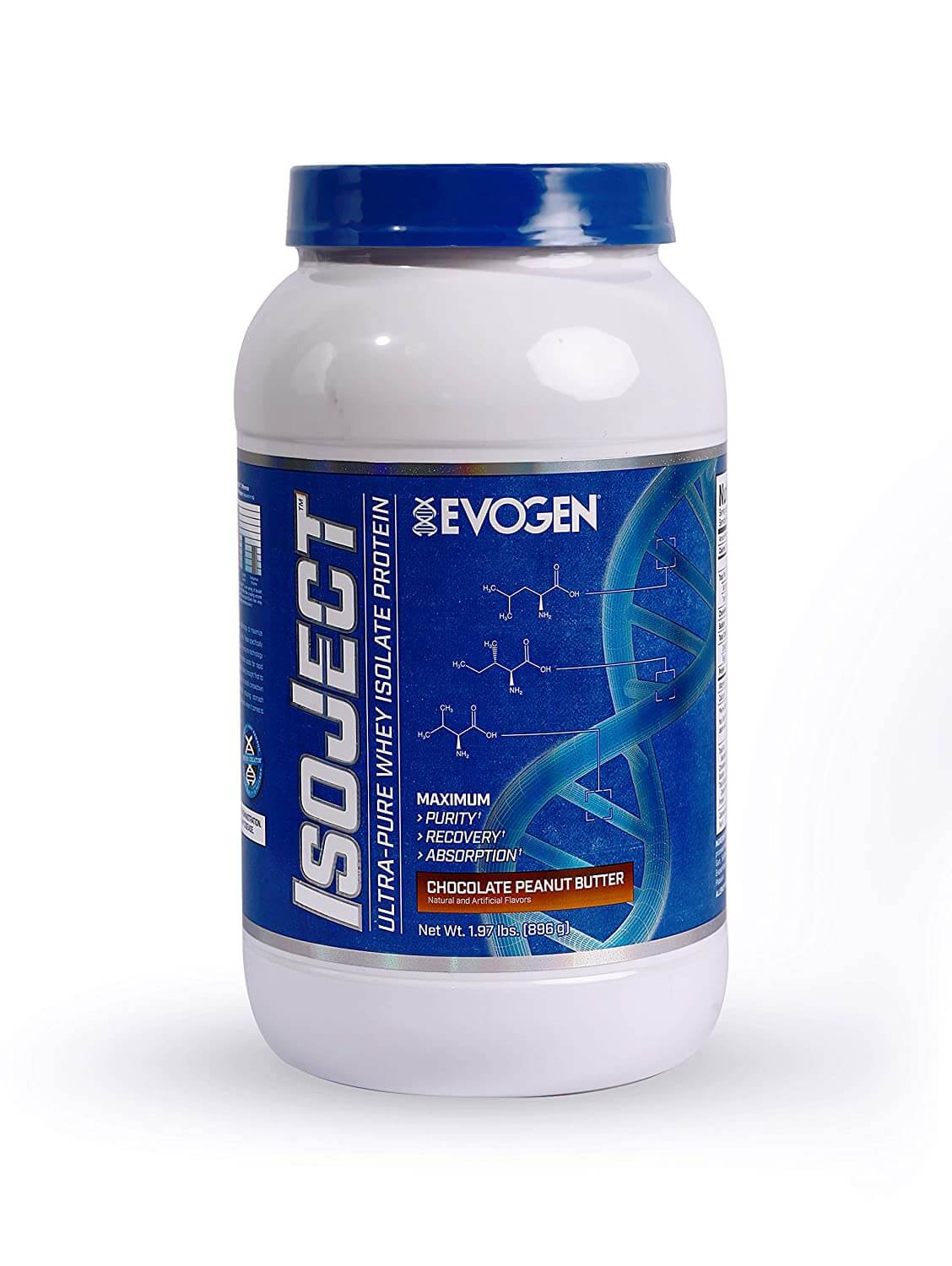  Evogen Isoject ULTRA-PURE WHEY ISOLATE PROTEIN. 100% whey isolate