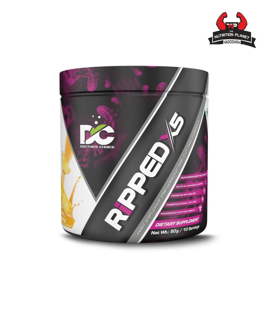  Doctor's Choice Ripped X5 Pre Workout with official Authentic Tag