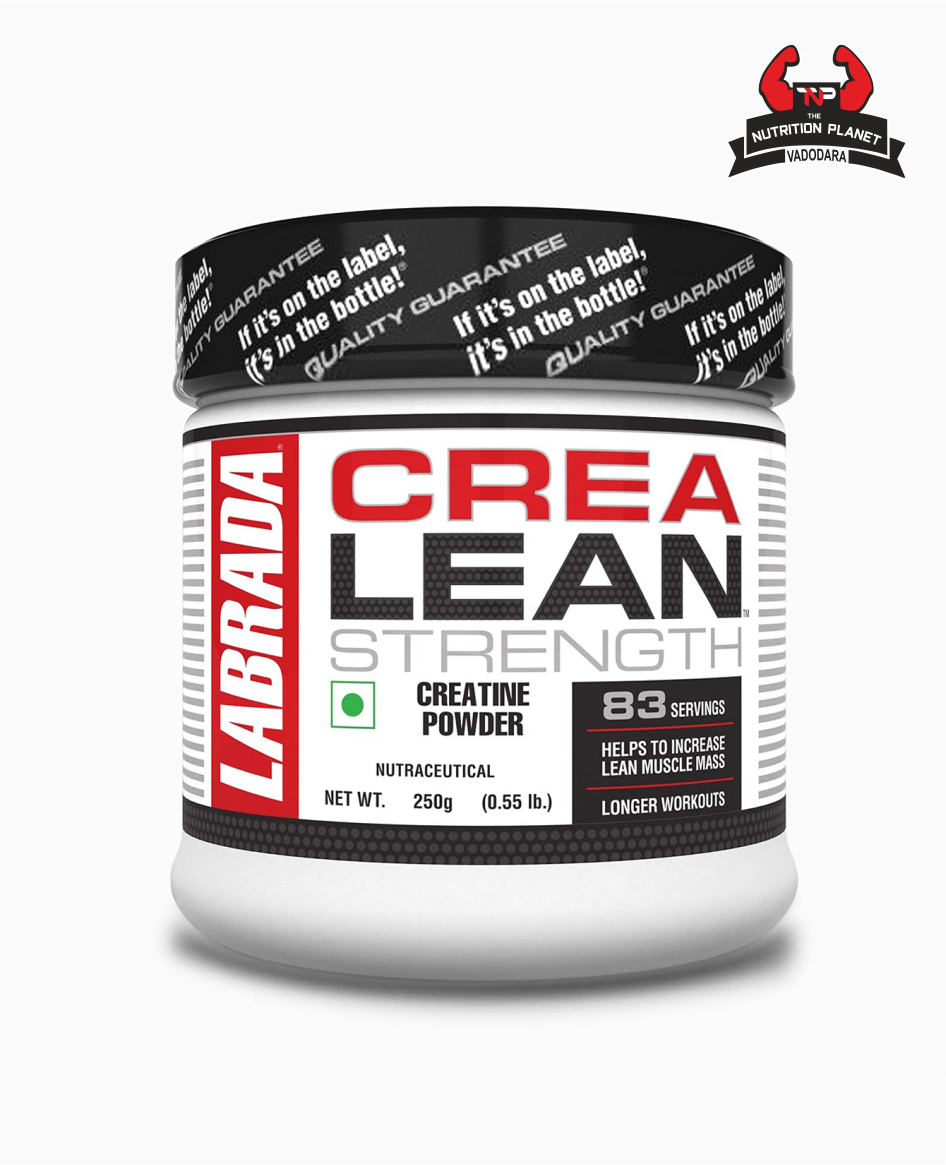  Labrada CreaLean Powder (Post Workout, Sustain longer workout, Muscle Repair & Recovery, 3g Creatine Monohydrate,For 83 Servings) - 0.55 lbs (250 gm) 