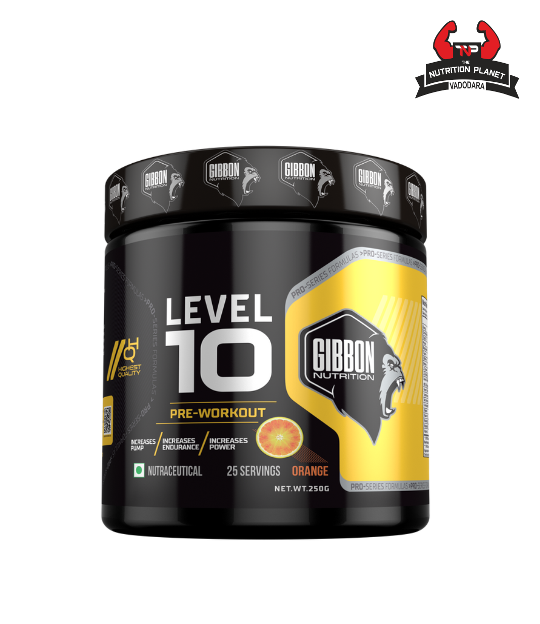 Gibbon Nutrition Pre workout Level 10 with Official Authentic Tag 