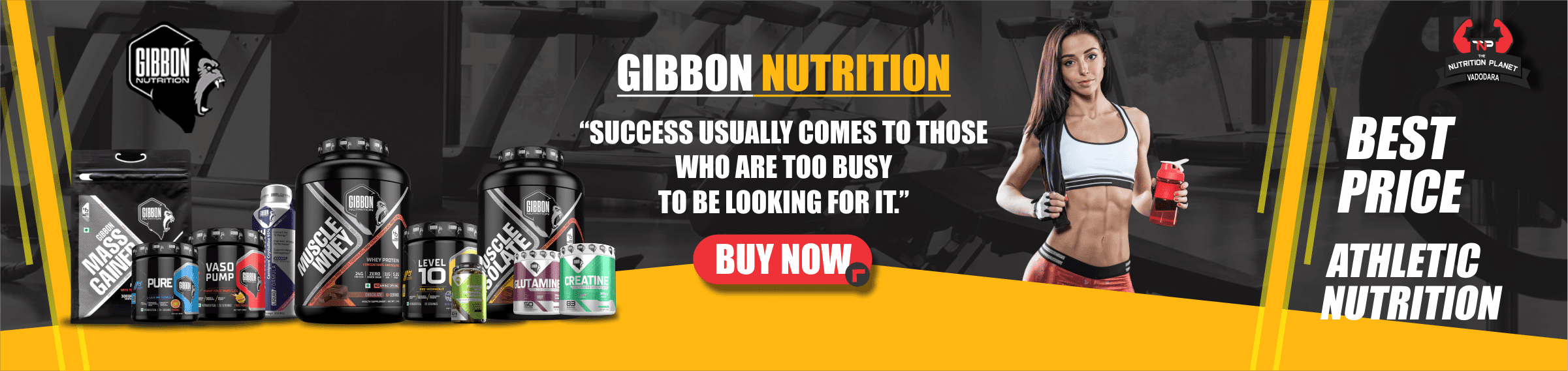 All products from Gibbon Nutrition are available at the best price only on TNP Vadodara